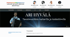 Desktop Screenshot of hyvala.com