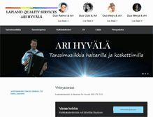 Tablet Screenshot of hyvala.com